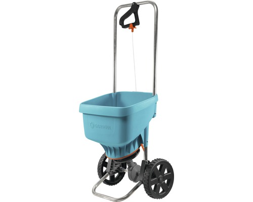 Rozmetadlo Gardena s kolečky a rukojetí