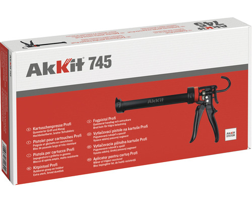 AkKit 745 pistole na kartuše v obalu produktu