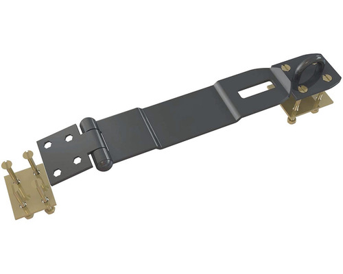 Závora s okem a upevňovacím materiálem