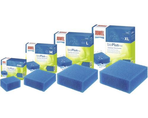 Juwel BioPlus filtrační houby různých velikostí pro akvarijní filtry