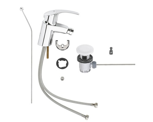 Umyvadlová baterie s příslušenstvím pro instalaci