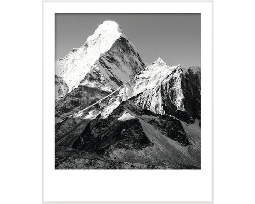 Dekorativní zarámovaný obraz horské krajiny