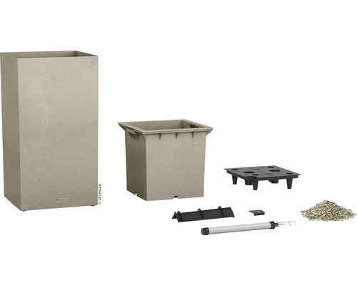 Květináč Lechuza Classico se zavlažovacím systémem a příslušenstvím