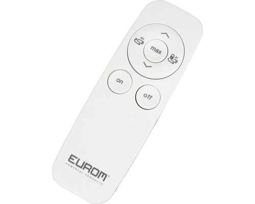 Dálkové ovládání Eurom pro ohřívače se spínačem a regulací teploty