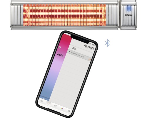 Eurom ohřívač se ovládá pomocí aplikace v chytrém telefonu