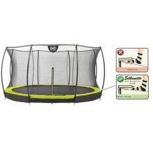 Trampolína se sítí a systémem ochrany nohou