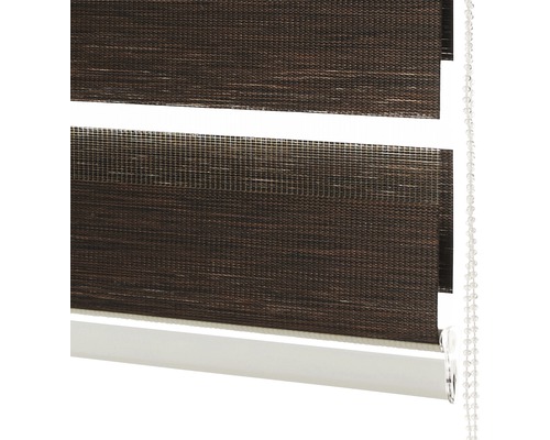 Detail dvojité rolety s řetízkovým ovládáním