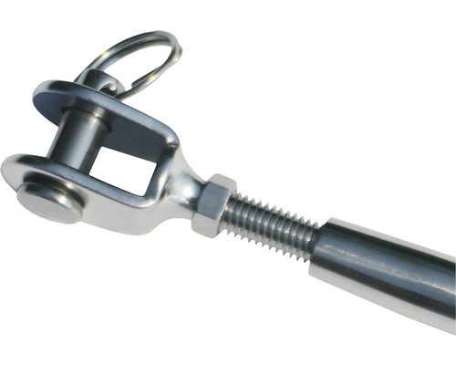 Nerezová napínací šroubovice s vidlicovým šroubem a páčkou