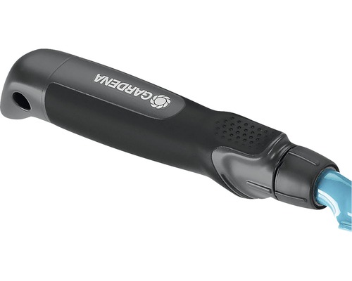 Detailní pohled na spojku hadice Gardena