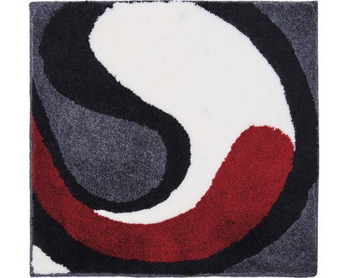 Čtvercový koberec s abstraktním vzorem