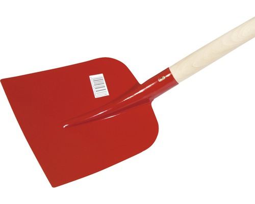 Rýč s dřevěnou násadou a ocelovou čepelí