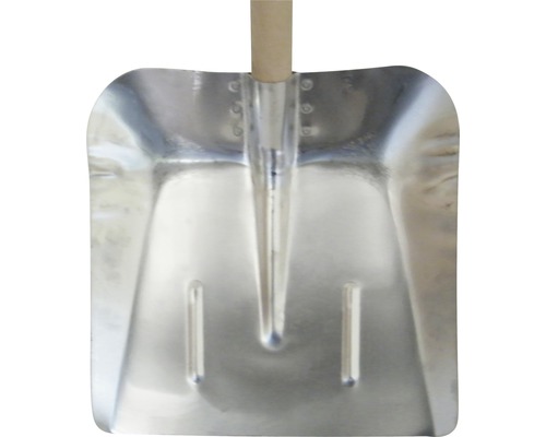 Kovová lopata s dřevěnou násadou