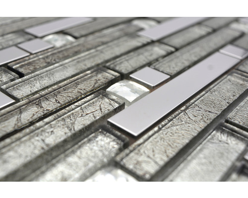 Detail skleněných mozaikových dlaždic