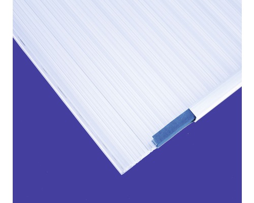 Světelná deska s ukončovacím profilem