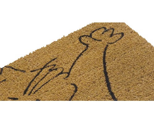 Kokosová rohožka se vzorem