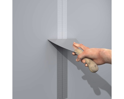 Špachtle pro nanášení spárovací pásky na zeď