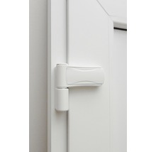 Vchodové dveře plastové Iowa bílé/antracit 100x200 cm levé-thumb-5