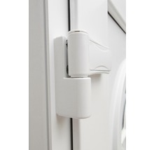 Vchodové dveře plastové Iowa bílé/antracit 100x200 cm levé-thumb-7
