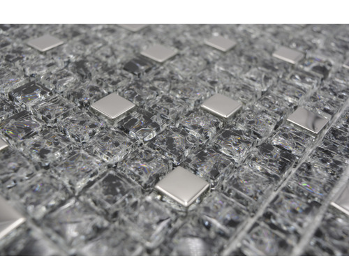 Mozaika z kovu a skla