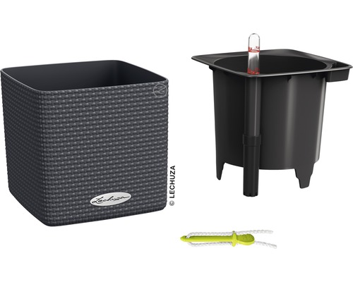 Květináč Lechuza Cube se zavlažovacím systémem
