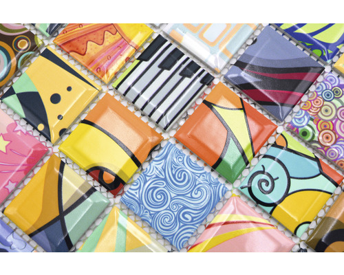 Mozaikové dlaždice se vzory