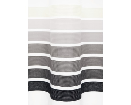 Záclona s vodorovnými pruhy