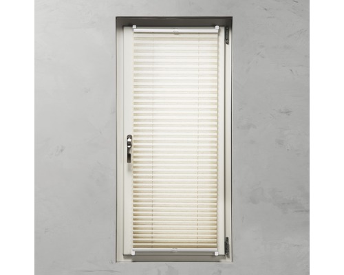 Okno s plisovanou žaluzií pro soukromí