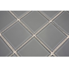Skleněná mozaika CM4SE20F Crystal uni šedá 30x30 cm-thumb-2