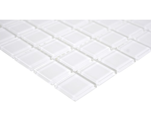 Skleněná mozaiková dlaždice, čtvercová