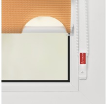 Roleta dvojitá 110x150cm oranžová