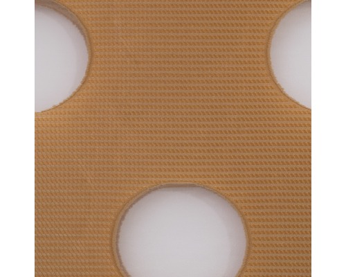 Detailní pohled na perforovaný textilní povrch