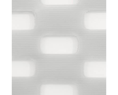 Detail látky pro dvojitou roletu s obdélníkovým vzorem