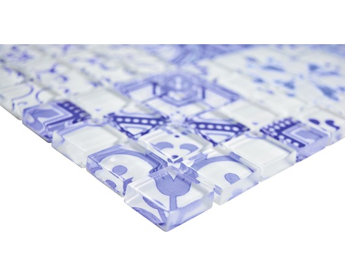 Mozaiková dlaždice s květinovým vzorem na stěnu a podlahu