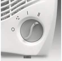 Detailní pohled na ventilátor s regulátorem rychlosti