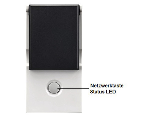 Síťové tlačítko a stavová LED