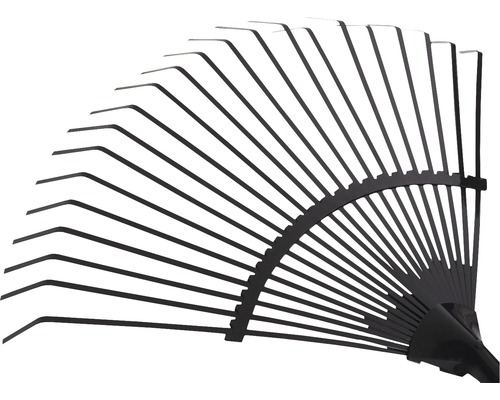 Kovové hrábě na listí s hroty