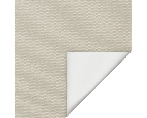 Béžový pruh látky se zahnutým rohem