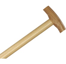 Dřevěná násada s T rukojetí pro zahradní nářadí
