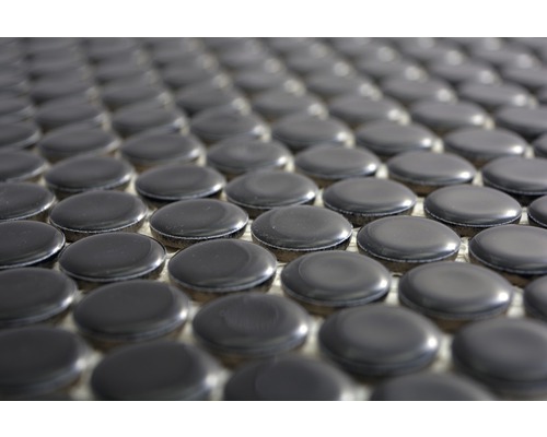 Mozaika z dlaždic s kulatými prvky