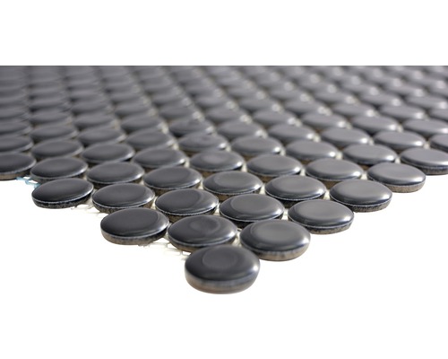 Mozaikové dlaždice s kulatým tvarem na nosné síti