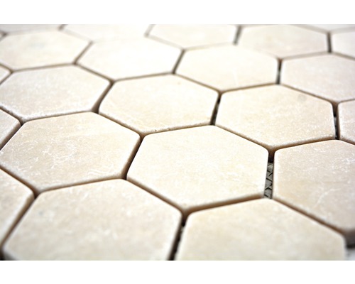 Šestihranné mozaikové dlaždice z přírodního kamene