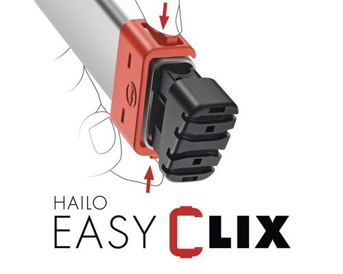Detail dílu systému Hailo EasyClix