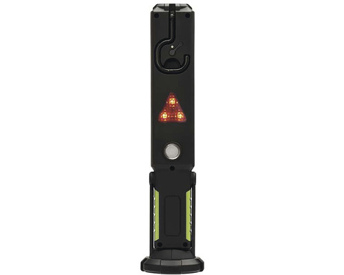 Černé LED pracovní světlo s hákem