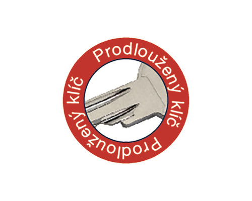 Symbol pro prodloužený klíč
