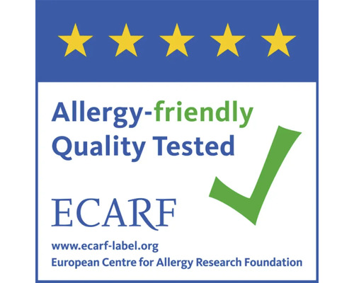 Značka ECARF: Vhodné pro alergiky, test kvality