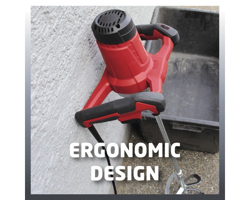 Elektrický míchací stroj na maltu s ergonomickým designem