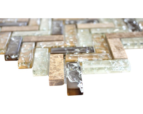 Mozaika z skla a kamene