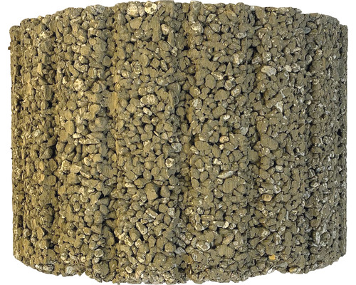 Betonový květináč s kamennou strukturou