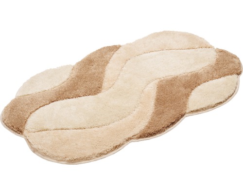 Koupelnový koberec s vlnitým vzorem