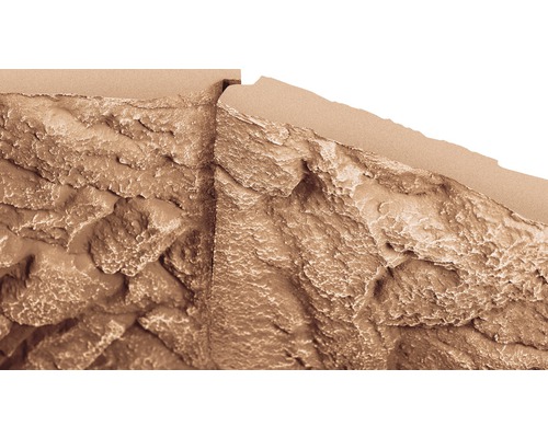 Detailní záběr skalní stěny pro akvária a terária